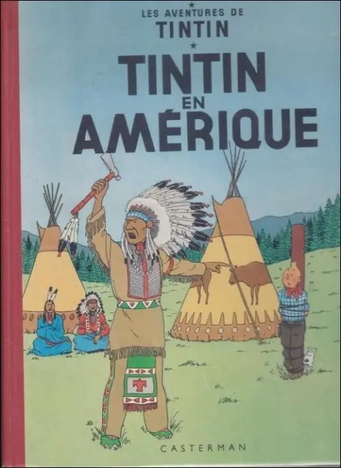 Couverture de l'album Tintin Tome 3 Tintin en Amérique