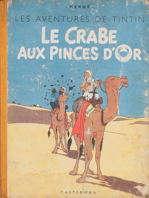 Couverture de l'album Tintin Tome 9 Le crabe aux pinces d'or