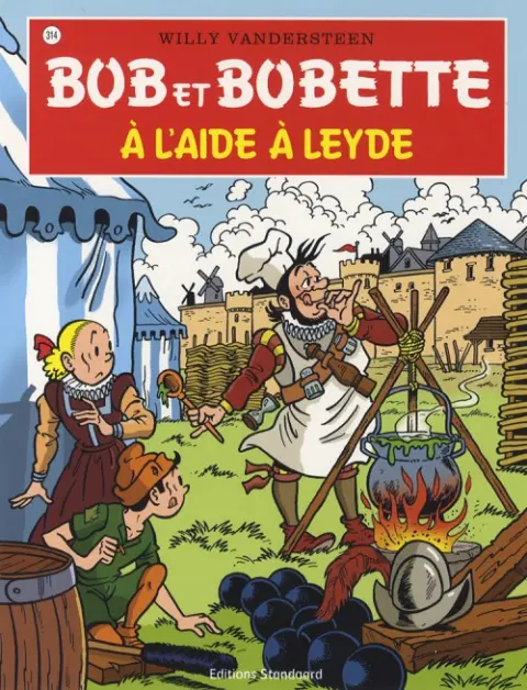 Bob et Bobette Tome 314 À l'aide à Leyde