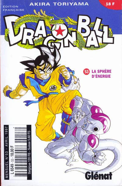 Couverture de l'album Dragon Ball Tome 53 La sphère d'énergie