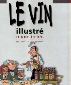 Couverture de l'album ... illustré en bandes dessinées Le Vin