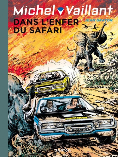 Couverture de l'album Michel Vaillant Tome 27 Dans l'enfer du safari