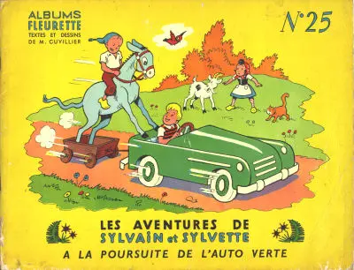 Sylvain et Sylvette Tome 25 A la poursuite de l'auto verte