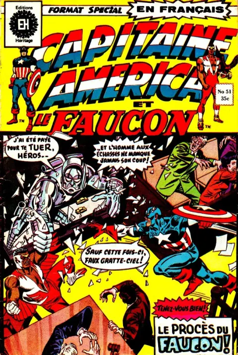 Capitaine America Tome 51 Le procès du Faucon !