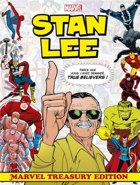 Couverture de l'album Stan Lee - Marvel Treasury Edition