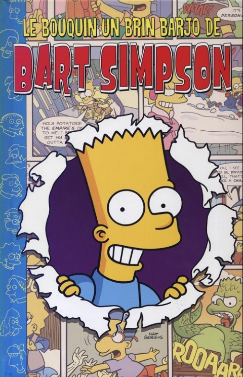 Couverture de l'album Bart Simpson Le Bouquin un brin barjo de Bart Simpson
