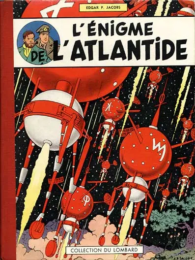 Couverture de l'album Blake et Mortimer Tome 6 L'Énigme de l'Atlantide
