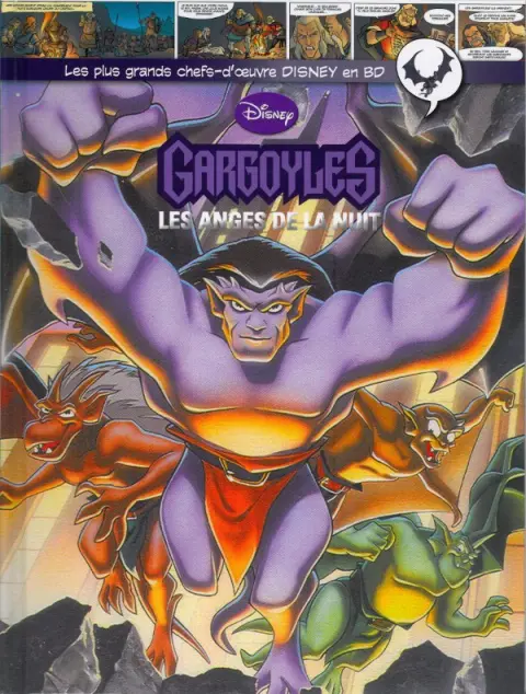 Les plus grands chefs-d'œuvre Disney en BD Tome 55 Gargoyles