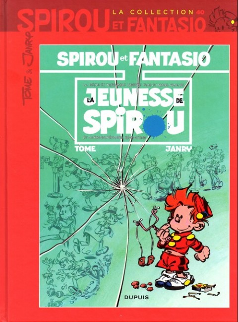 Couverture de l'album Spirou et Fantasio La collection Tome 40 La jeunesse de spirou