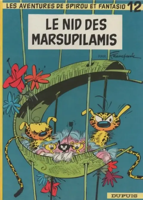 Couverture de l'album Spirou et Fantasio Tome 12 Le nid des Marsupilamis