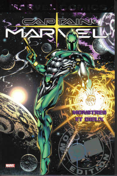 Couverture de l'album Captain Marvel Tome 1 Monstres et Dieux
