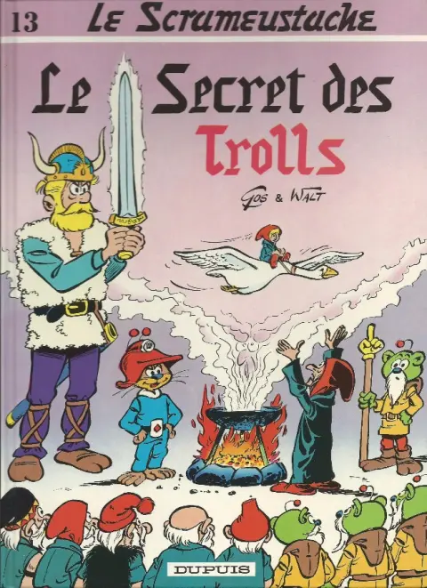 Couverture de l'album Le Scrameustache Tome 13 le secret des trolls