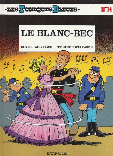Couverture de l'album Les Tuniques Bleues Tome 14 Le blanc-bec