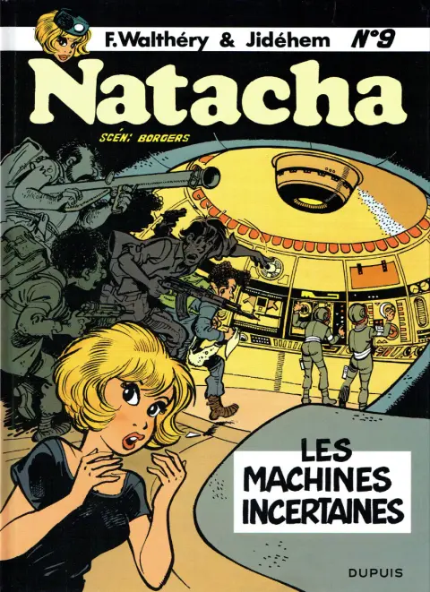 Couverture de l'album Natacha Tome 9 Les machines incertaines