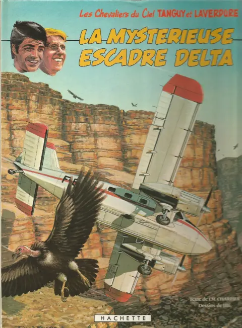 Couverture de l'album Tanguy et Laverdure Tome 19 La mystérieuse escadre Delta