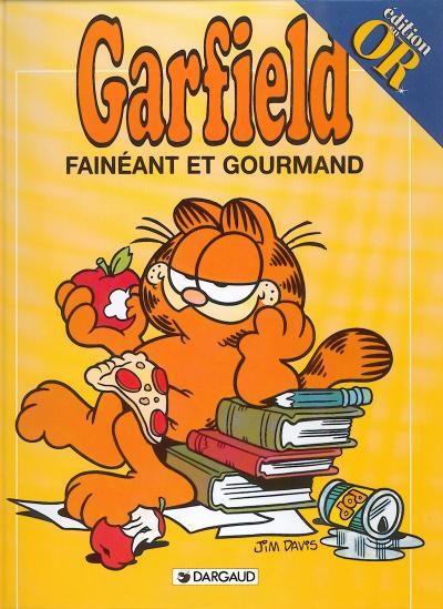 Couverture de l'album Garfield Tome 12 Fainéant et gourmand