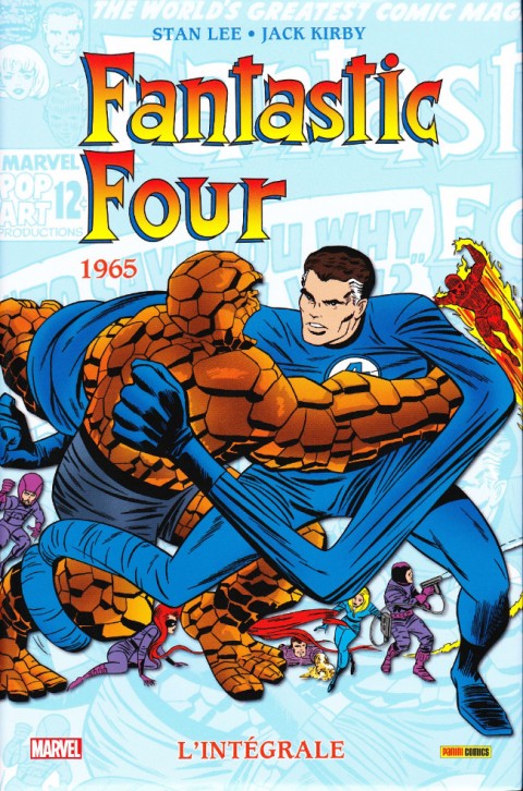 Couverture de l'album Fantastic Four - L'intégrale Tome 4 1965