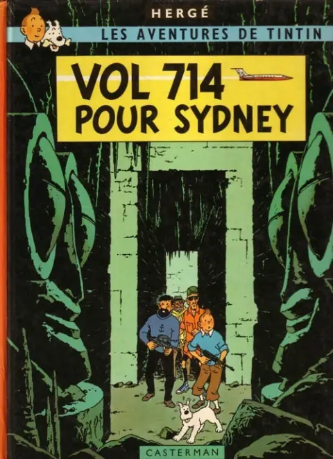 Couverture de l'album Tintin Tome 22 Vol 714 pour Sydney