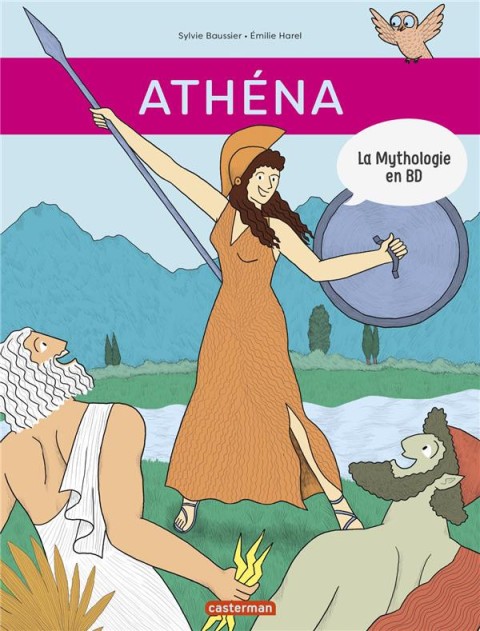 Couverture de l'album La Mythologie en BD Tome 15 Athéna