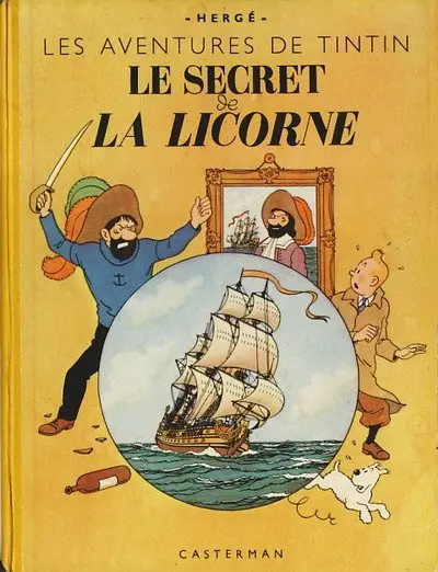 Couverture de l'album Tintin Tome 11 Le secret de la Licorne