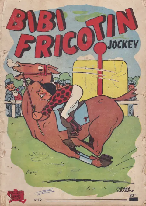 Bibi Fricotin 2e Série - Societé Parisienne d'Edition Tome 19 Bibi Fricotin jockey