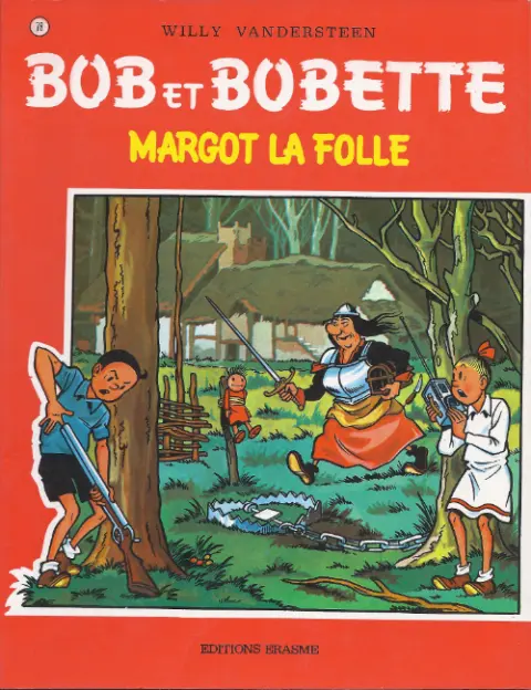 Couverture de l'album Bob et Bobette Tome 78 Margot la folle
