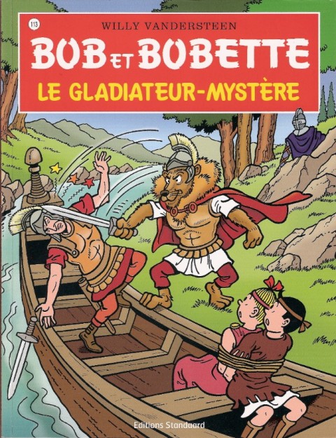 Couverture de l'album Bob et Bobette Tome 113 Le gladiateur-mystère