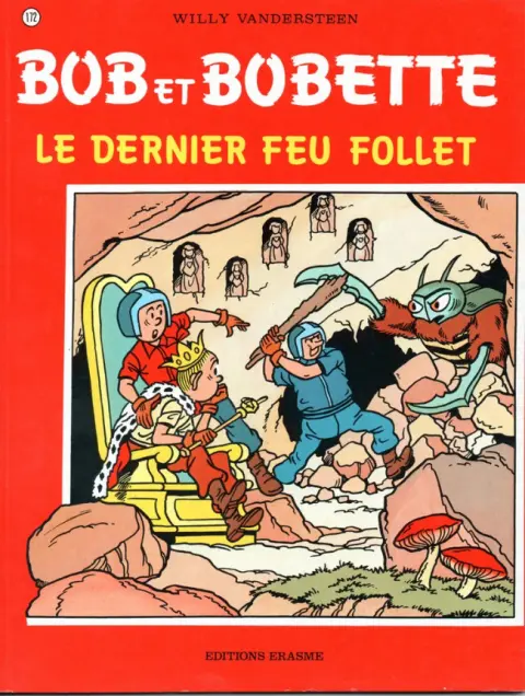 Couverture de l'album Bob et Bobette Tome 172 Le dernier feu follet