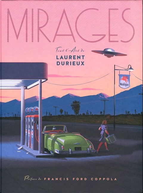 Couverture de l'album Mirages Tout l'art de Laurent Durieux