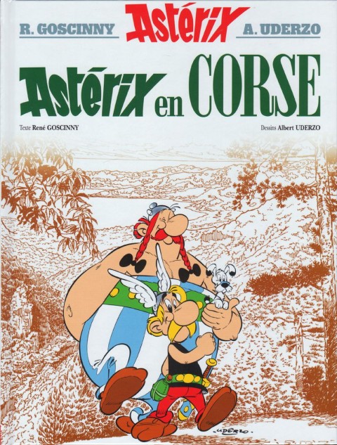 Couverture de l'album Astérix Tome 20 Astérix en Corse