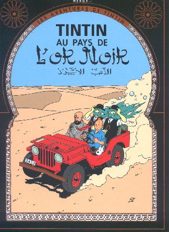 Couverture de l'album Tintin Tome 15 Tintin au pays de l'or noir