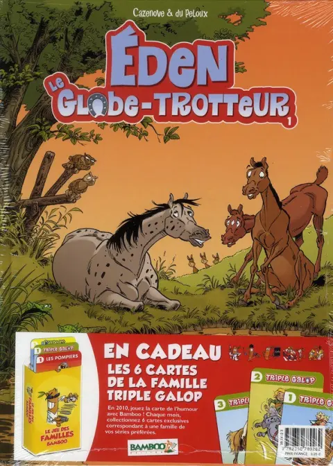 Couverture de l'album Éden, le globe trotteur Tome 1