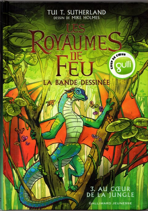 Couverture de l'album Les royaumes de Feu 3 Au coeur de la jungle