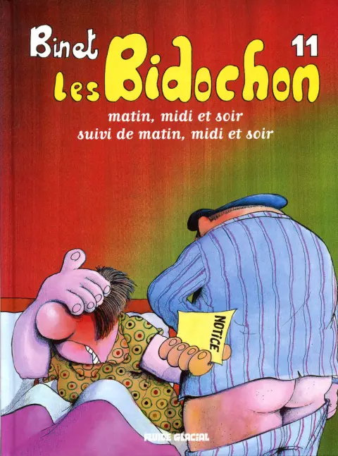 Couverture de l'album Les Bidochon Tome 11 Matin, midi et soir suivi de matin, midi et soir