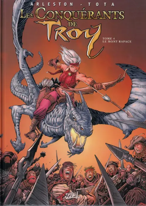 Couverture de l'album Les Conquérants de Troy Tome 4 Le Mont Rapace