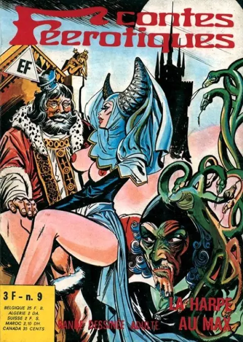 Contes féérotiques Tome 9 La harpe au max