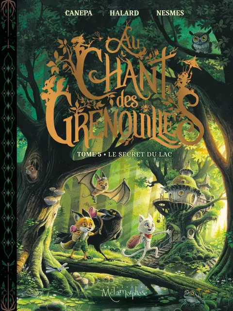 Au chant des grenouilles Tome 5 Le secret du lac