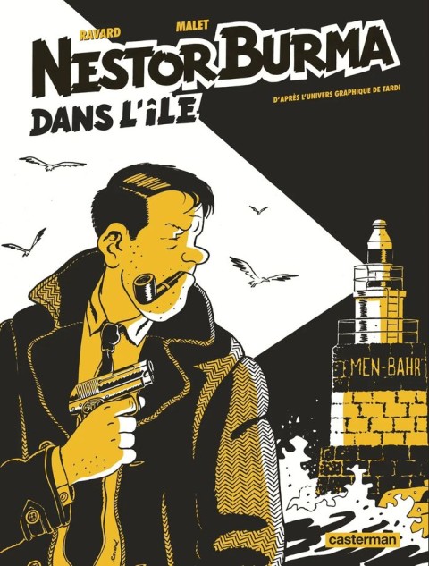 Couverture de l'album Nestor Burma Tome 15 Nestor Burma dans l'île