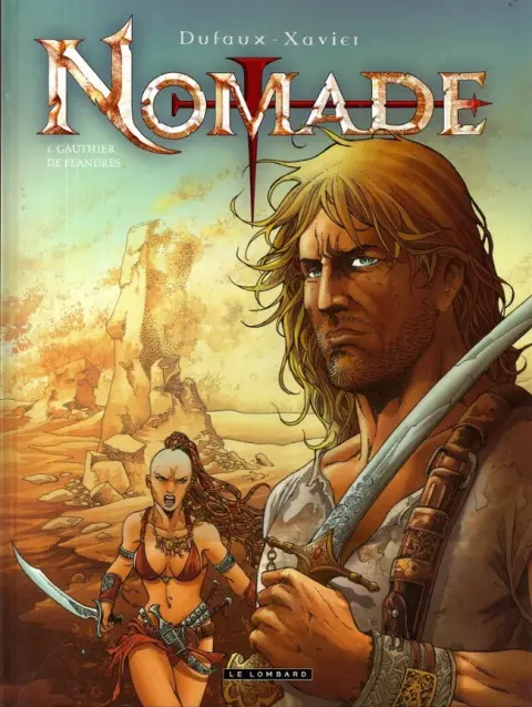 Couverture de l'album Croisade (seconde époque) - Nomade Tome 1 Gauthier de Flandres