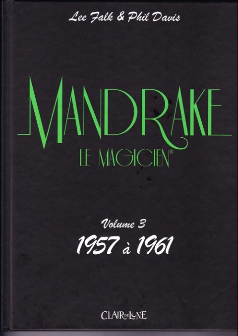 Couverture de l'album Mandrake le magicien Volume 3 1957 à 1961