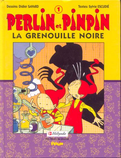 Couverture de l'album Perlin et Pinpin Tome 1 La grenouille noire