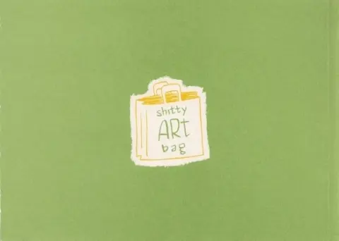 Verso de l'album Shitty art book