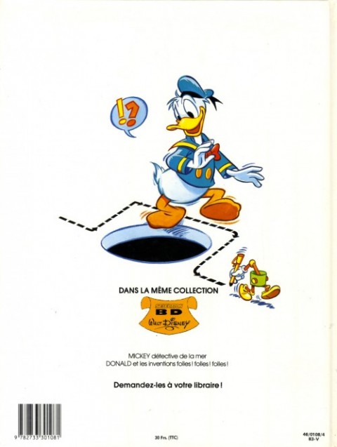 Verso de l'album Walt Disney Tome 2 Donald et les inventions folles ! folles ! folles !