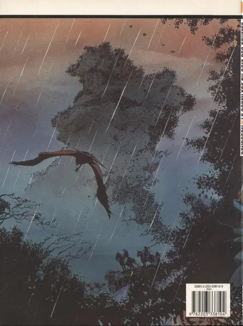 Verso de l'album Les Compagnons du crépuscule Tome 1 Le sortilège du bois des brumes