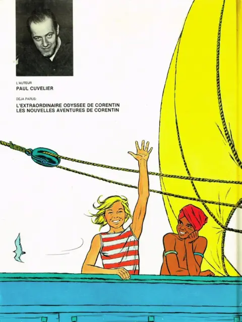 Verso de l'album Corentin Tome 4 Le poignard magique