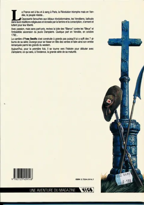 Verso de l'album Dampierre Tome 1 L'aube noire
