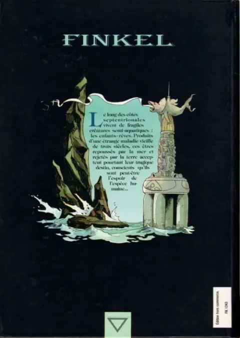 Verso de l'album Finkel Tome 1 L'enfant de mer