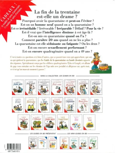 Verso de l'album Le Guide Tome 6 Le guide de la quarantaine