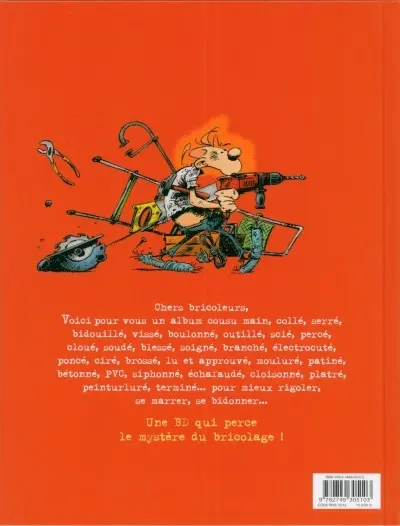Verso de l'album B comme bricoleur Tome 3 Les experts bricoleurs amis-amis