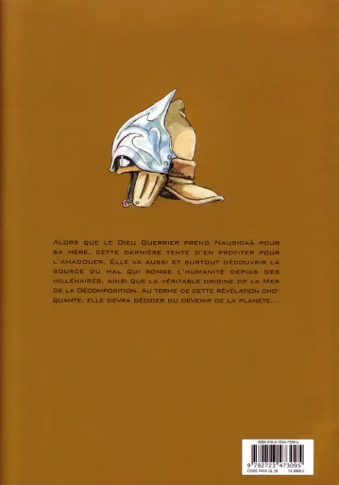 Verso de l'album Nausicaä de la vallée du vent Tome 7